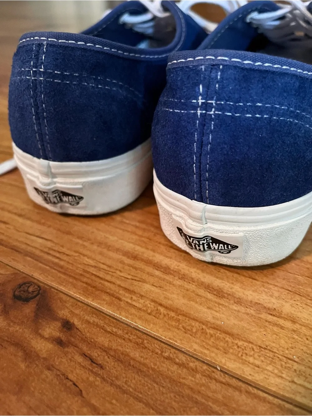 Vans Authentic Blue Suede 9